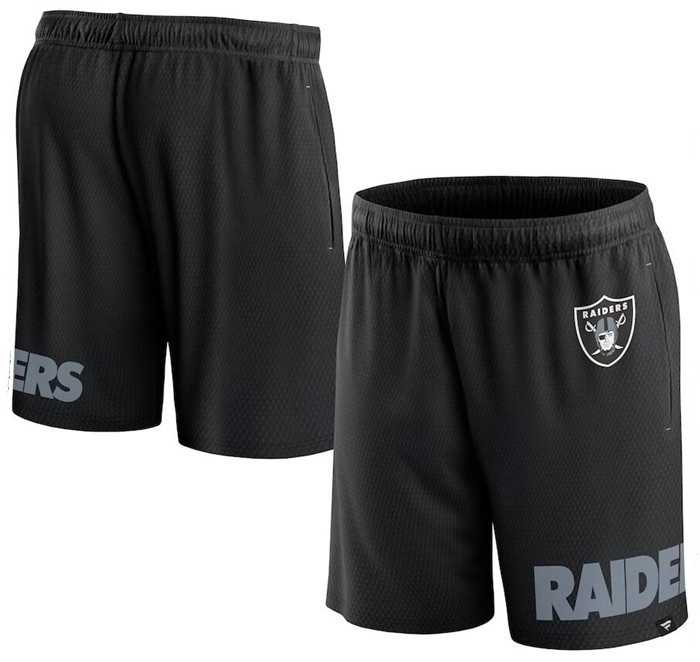 Men's Las Vegas Raiders Black Shorts,We sell and wholesale Men's Las Vegas Raiders Black Shorts on line form chian!